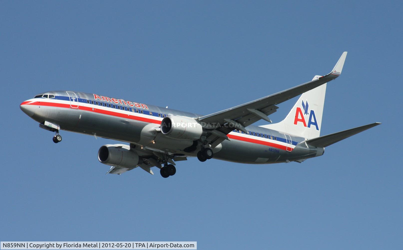 N859NN, Boeing 737-823 C/N 29555, American 737-800