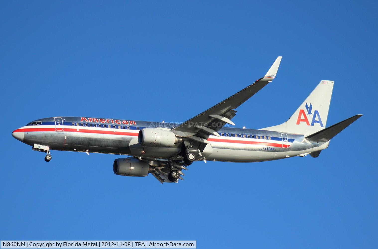 N860NN, 2010 Boeing 737-823 C/N 40583, American 737-800
