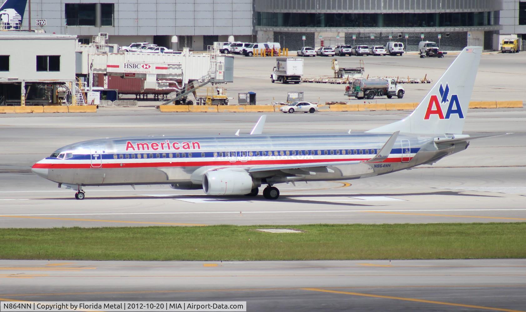 N864NN, 2010 Boeing 737-823 C/N 31111, American 737-800