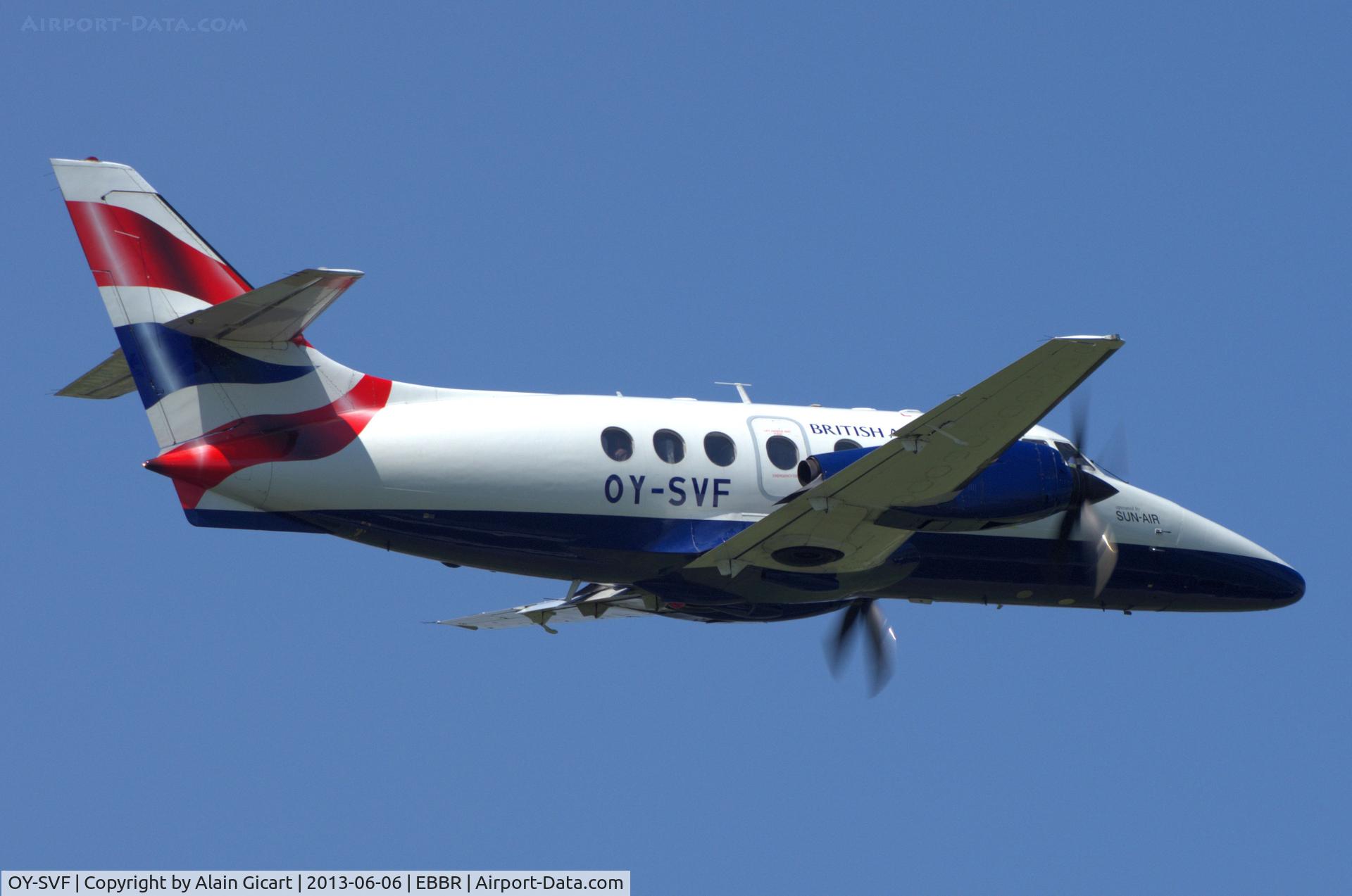 OY-SVF, 1985 British Aerospace BAe-3102 Jetstream 31 C/N 686, Take-off