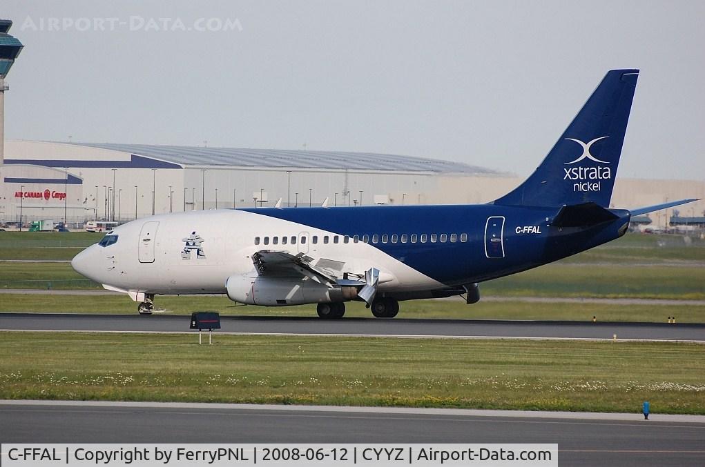 C-FFAL, 1979 Boeing 737-2R8C C/N 21711, Falconbridge B732 landing