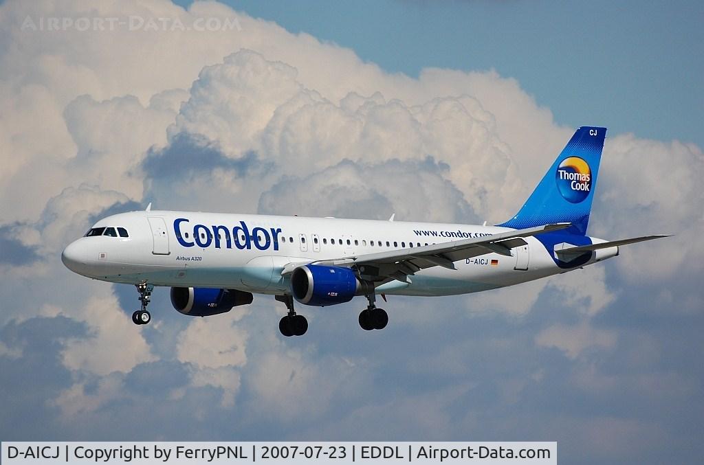D-AICJ, 2001 Airbus A320-212 C/N 1402, Condor A320 landing