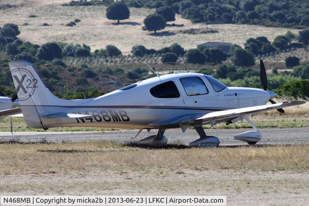 N468MB, Cirrus SR22 C/N 3679, Parked
