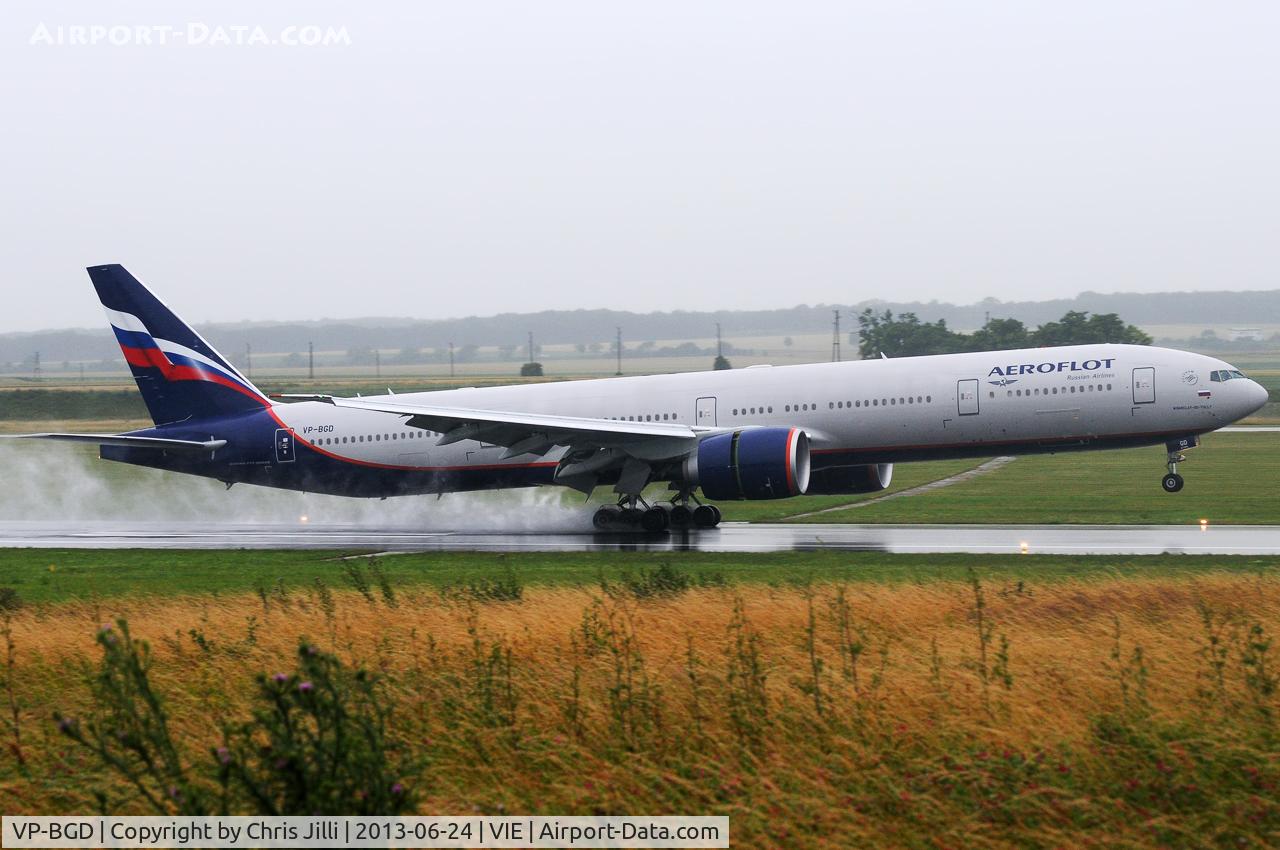 VP-BGD, 2013 Boeing 777-3M0/ER C/N 41681, Aeroflot