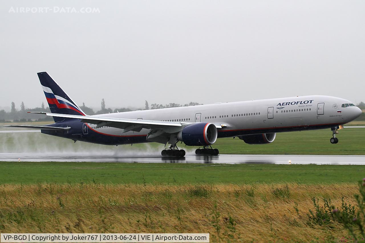 VP-BGD, 2013 Boeing 777-3M0/ER C/N 41681, Aeroflot