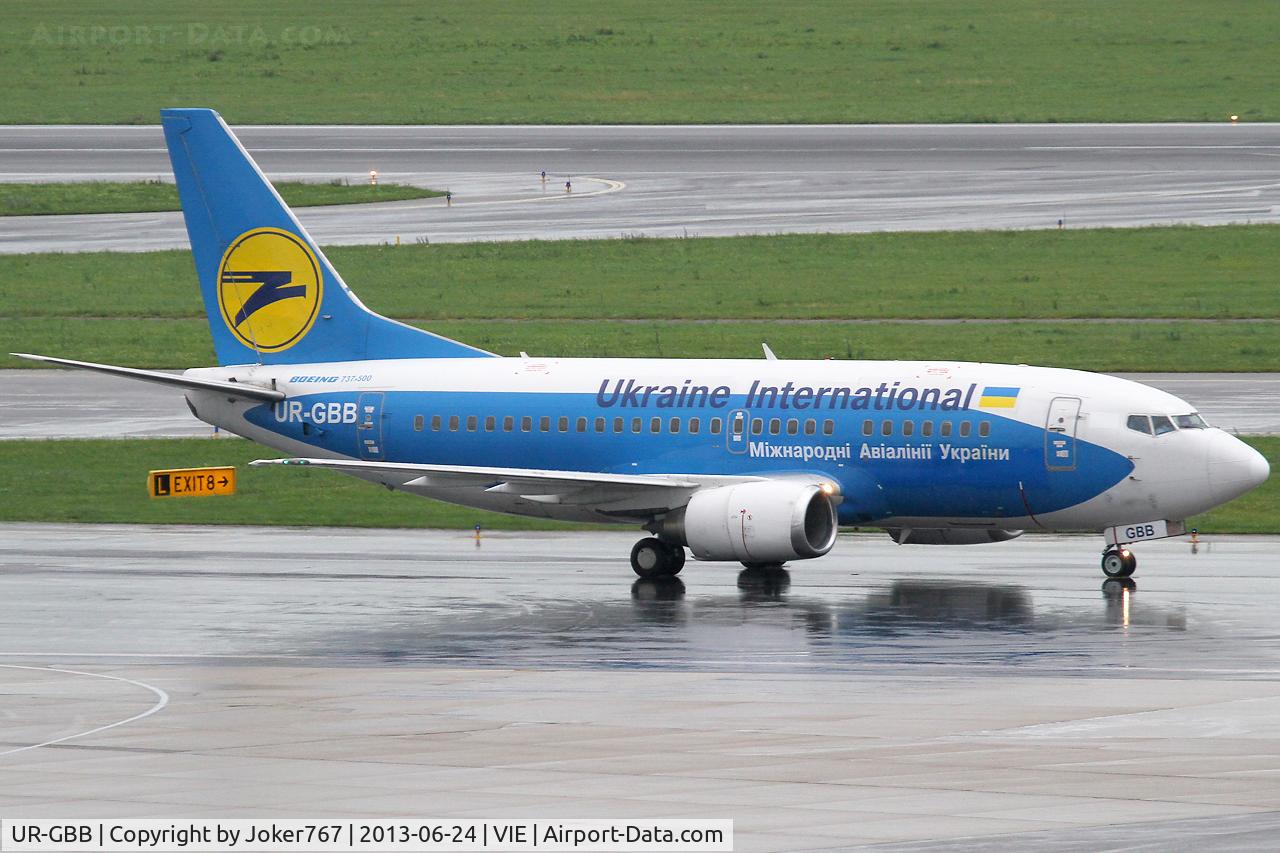 UR-GBB, 1997 Boeing 737-5L9 C/N 28995, Ukraine International Airlines