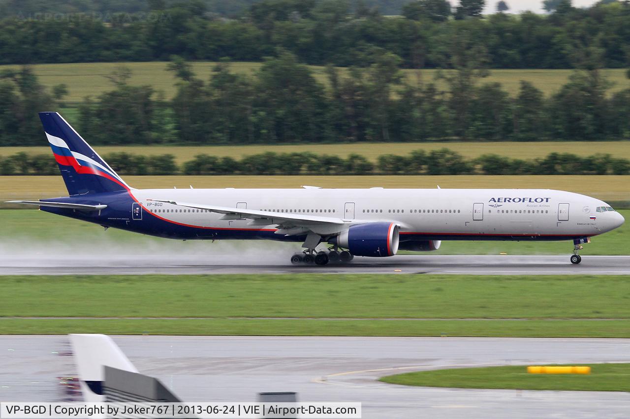 VP-BGD, 2013 Boeing 777-3M0/ER C/N 41681, Aeroflot