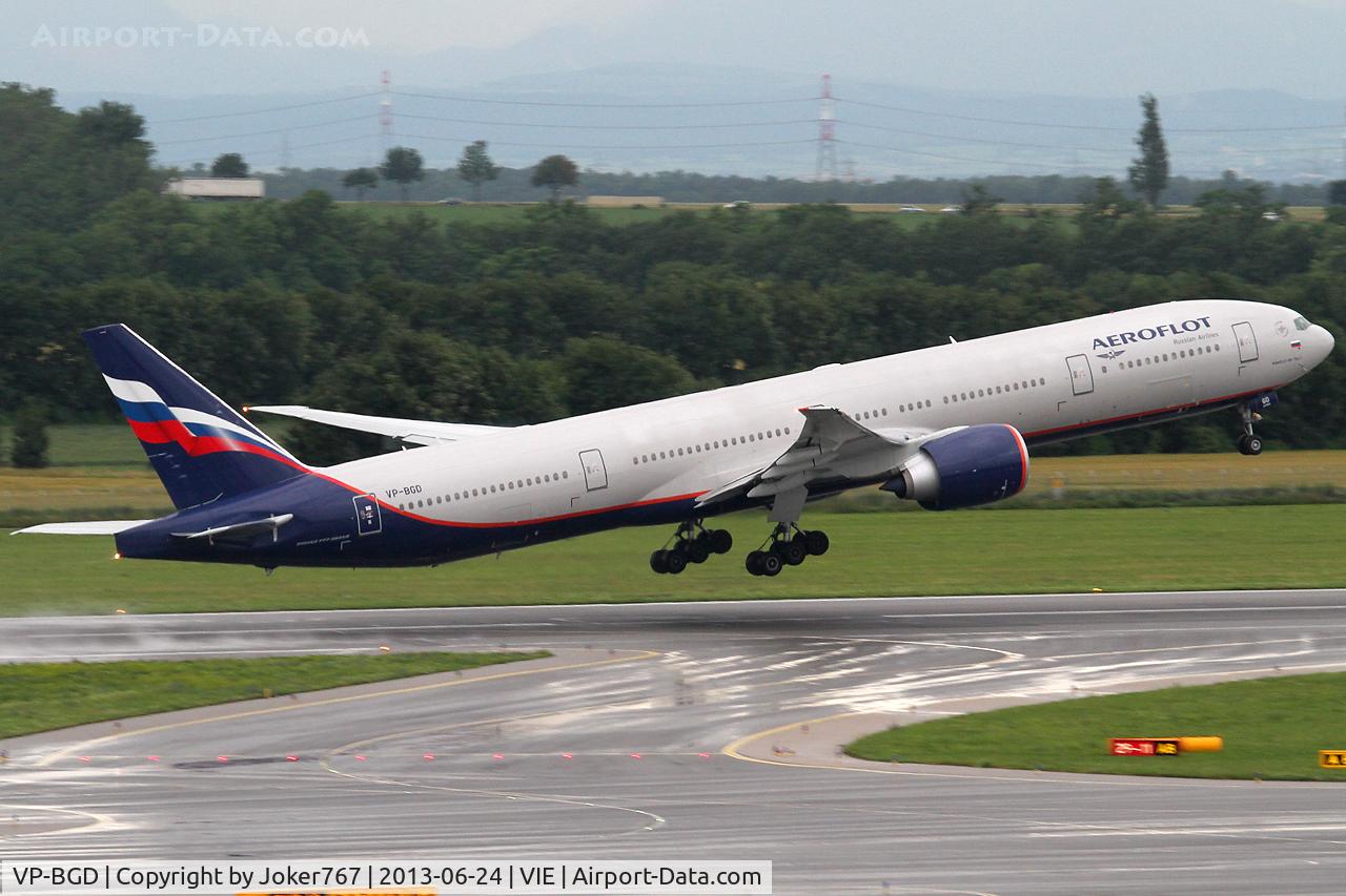 VP-BGD, 2013 Boeing 777-3M0/ER C/N 41681, Aeroflot