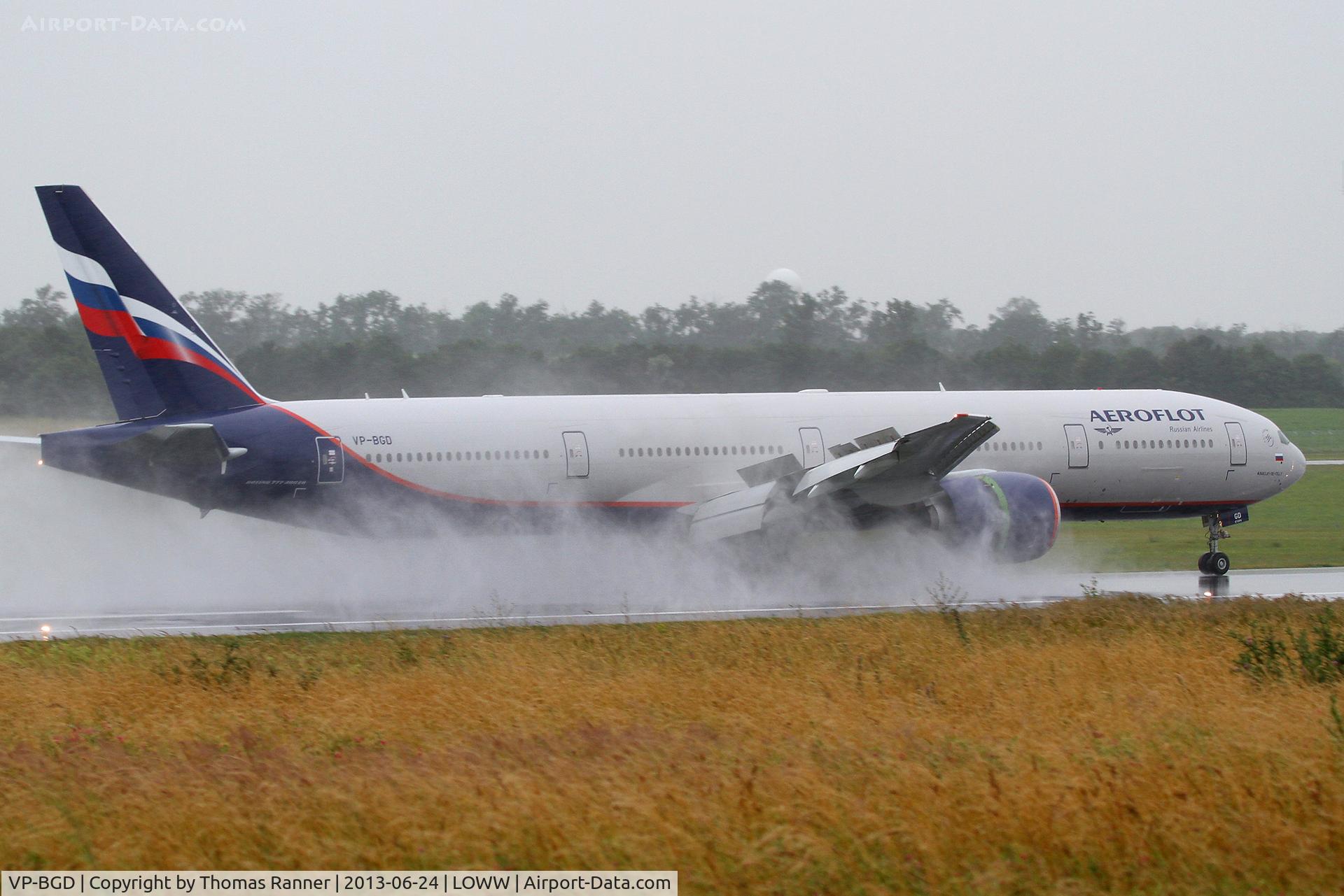 VP-BGD, 2013 Boeing 777-3M0/ER C/N 41681, Aeroflot Boeing 777