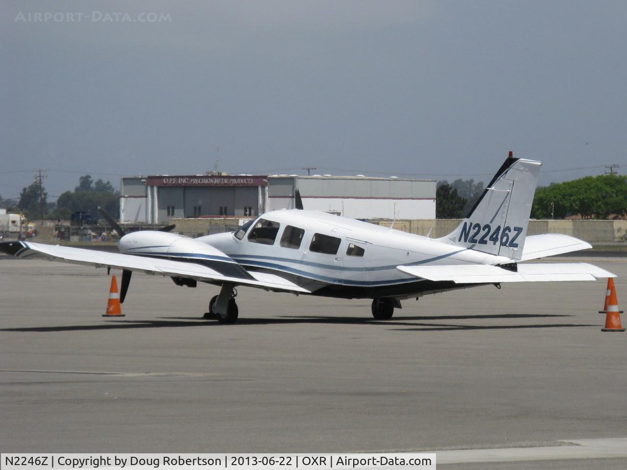 N2246Z, 1979 Piper PA-34-200T C/N 34-7970217, 1979 Piper PA-34-200T Turbo SENECA II, Continental TSIO-360E 200 Hp, counter-rotating props