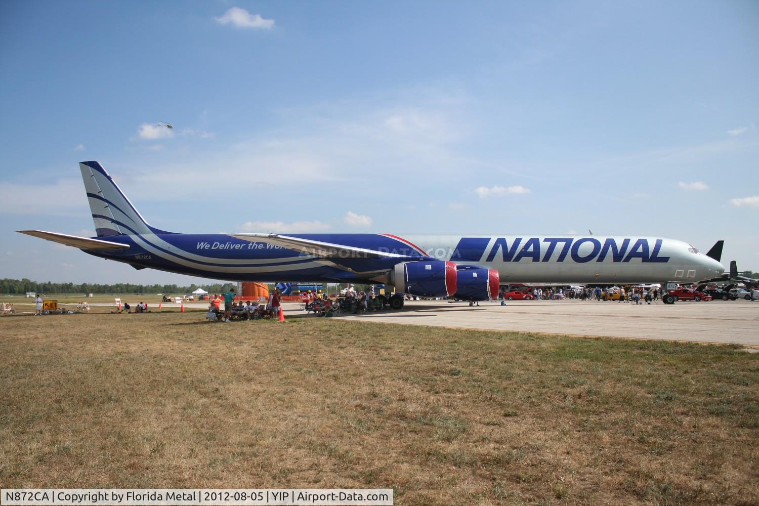 N872CA, 1969 Douglas DC-8-71F C/N 46040, National DC-8-71