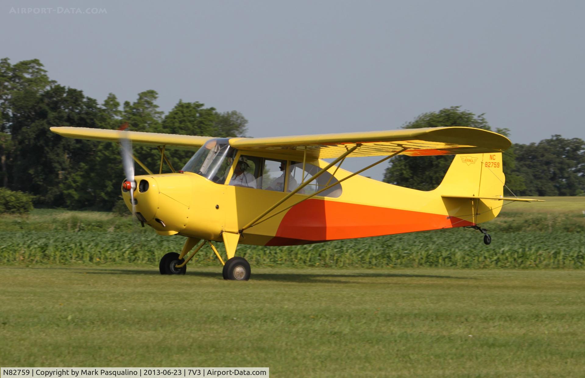 N82759, 1946 Aeronca 7AC Champion C/N 7AC-1406, Aeronca 7AC