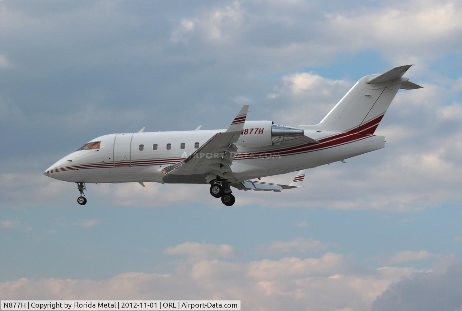 N877H, 2000 Bombardier Challenger 604 (CL-600-2B16) C/N 5445, Challenger 604 NBAA