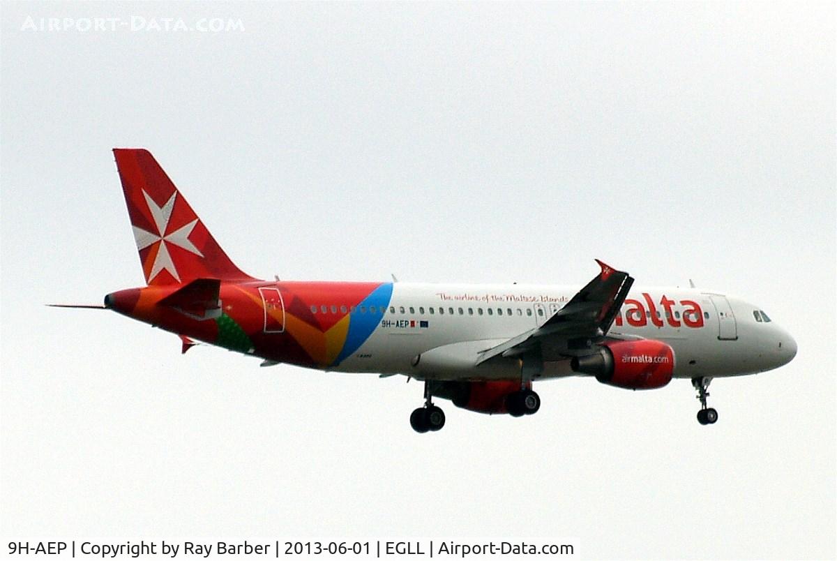 9H-AEP, 2007 Airbus A320-214 C/N 3056, Airbus A320-214 [3056] (Air Malta) Home~G 01/06/2013