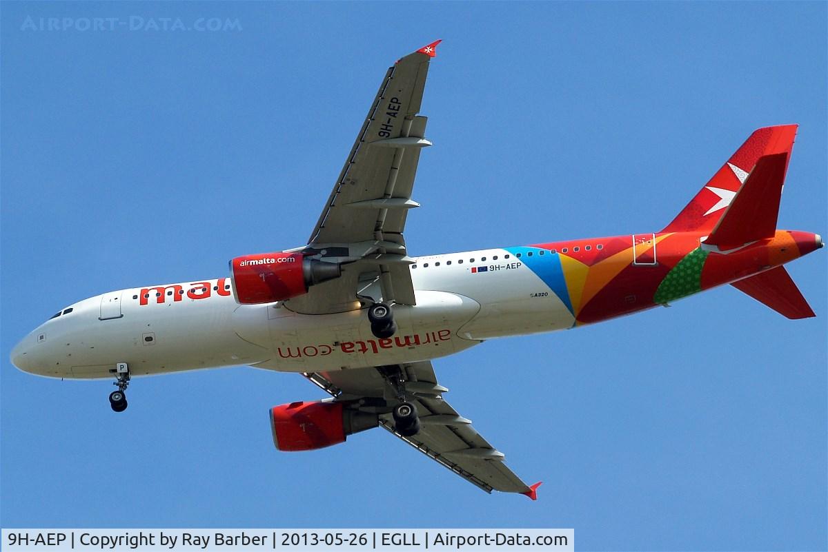 9H-AEP, 2007 Airbus A320-214 C/N 3056, Airbus A320-214 [3056] (Air Malta) Home~G 26/05/2013