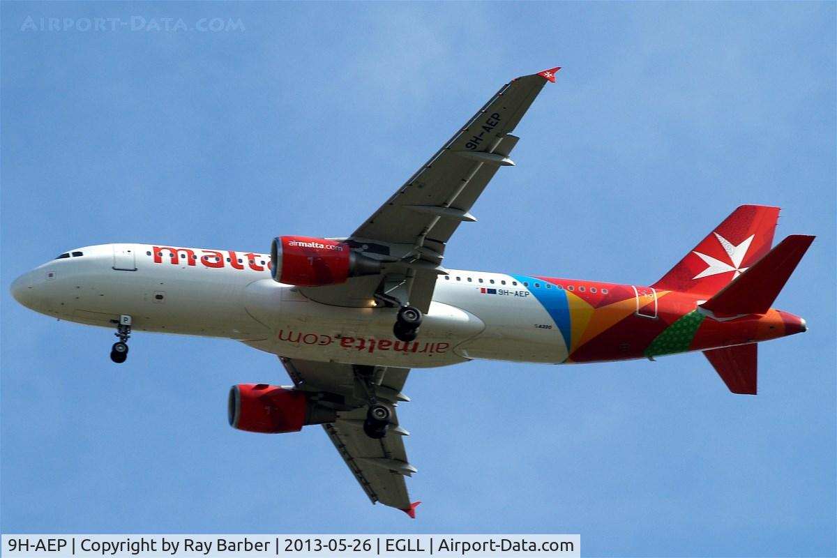 9H-AEP, 2007 Airbus A320-214 C/N 3056, Airbus A320-214 [3056] (Air Malta) Home~G 26/05/2013