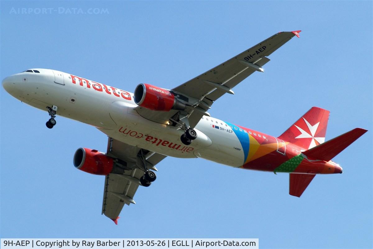 9H-AEP, 2007 Airbus A320-214 C/N 3056, Airbus A320-214 [3056] (Air Malta) Home~G 26/05/2013