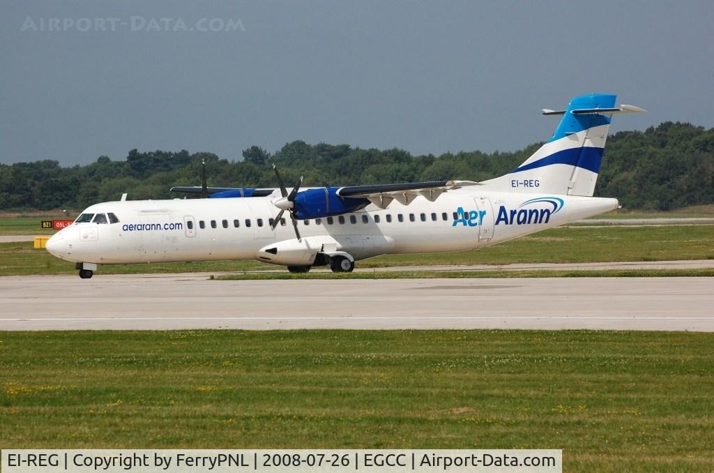 EI-REG, 1993 ATR 72-202 C/N 367, Aer Arann ATR72 lining up