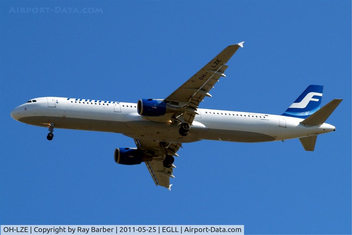OH-LZE, 2003 Airbus A321-211 C/N 1978, Airbus A321-211 [1978] (Finnair) Home~G 25/05/2011