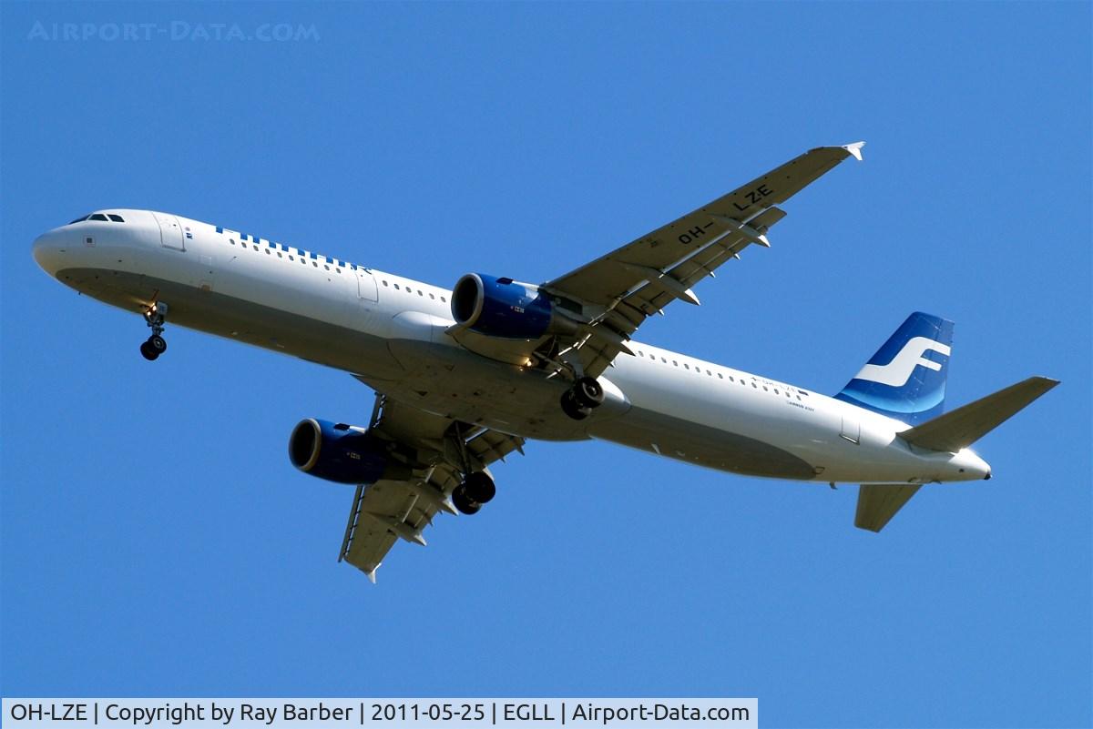 OH-LZE, 2003 Airbus A321-211 C/N 1978, Airbus A321-211 [1978] (Finnair) Home~G 25/05/2011
