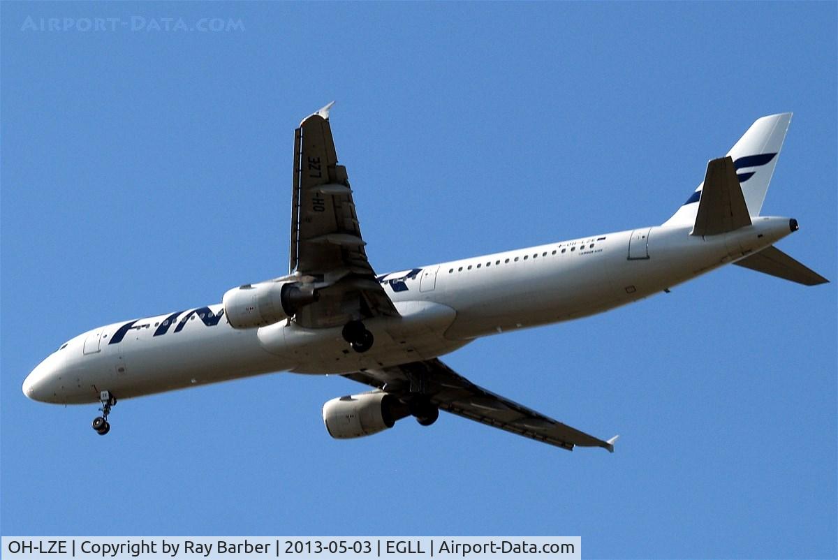 OH-LZE, 2003 Airbus A321-211 C/N 1978, Airbus A321-211 [1978] (Finnair) Home~G 03/05/2013