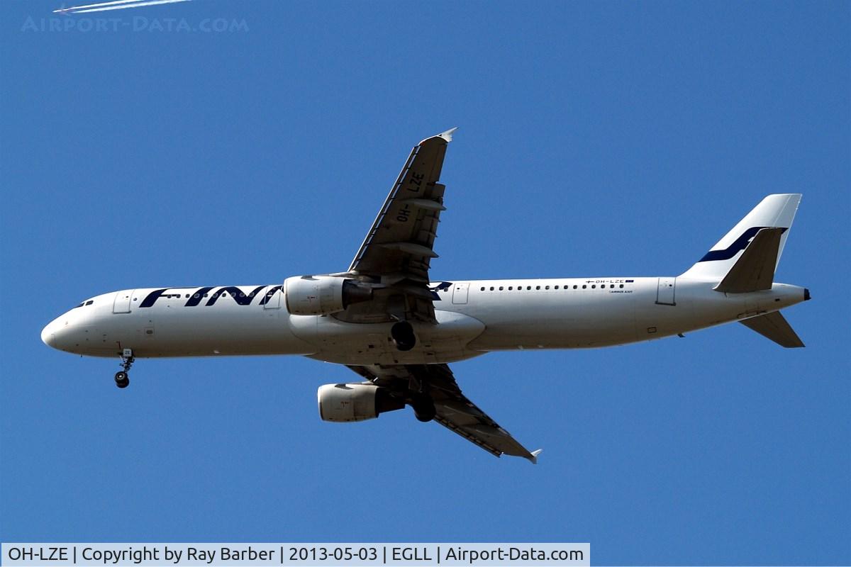 OH-LZE, 2003 Airbus A321-211 C/N 1978, Airbus A321-211 [1978] (Finnair) Home~G 03/05/2013