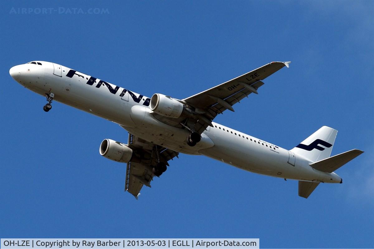 OH-LZE, 2003 Airbus A321-211 C/N 1978, Airbus A321-211 [1978] (Finnair) Home~G 03/05/2013