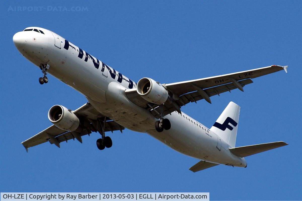 OH-LZE, 2003 Airbus A321-211 C/N 1978, Airbus A321-211 [1978] (Finnair) Home~G 03/05/2013