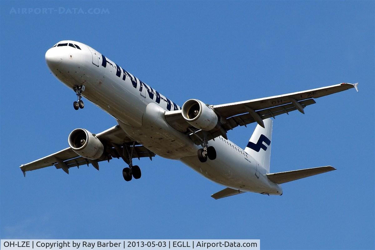 OH-LZE, 2003 Airbus A321-211 C/N 1978, Airbus A321-211 [1978] (Finnair) Home~G 03/05/2013
