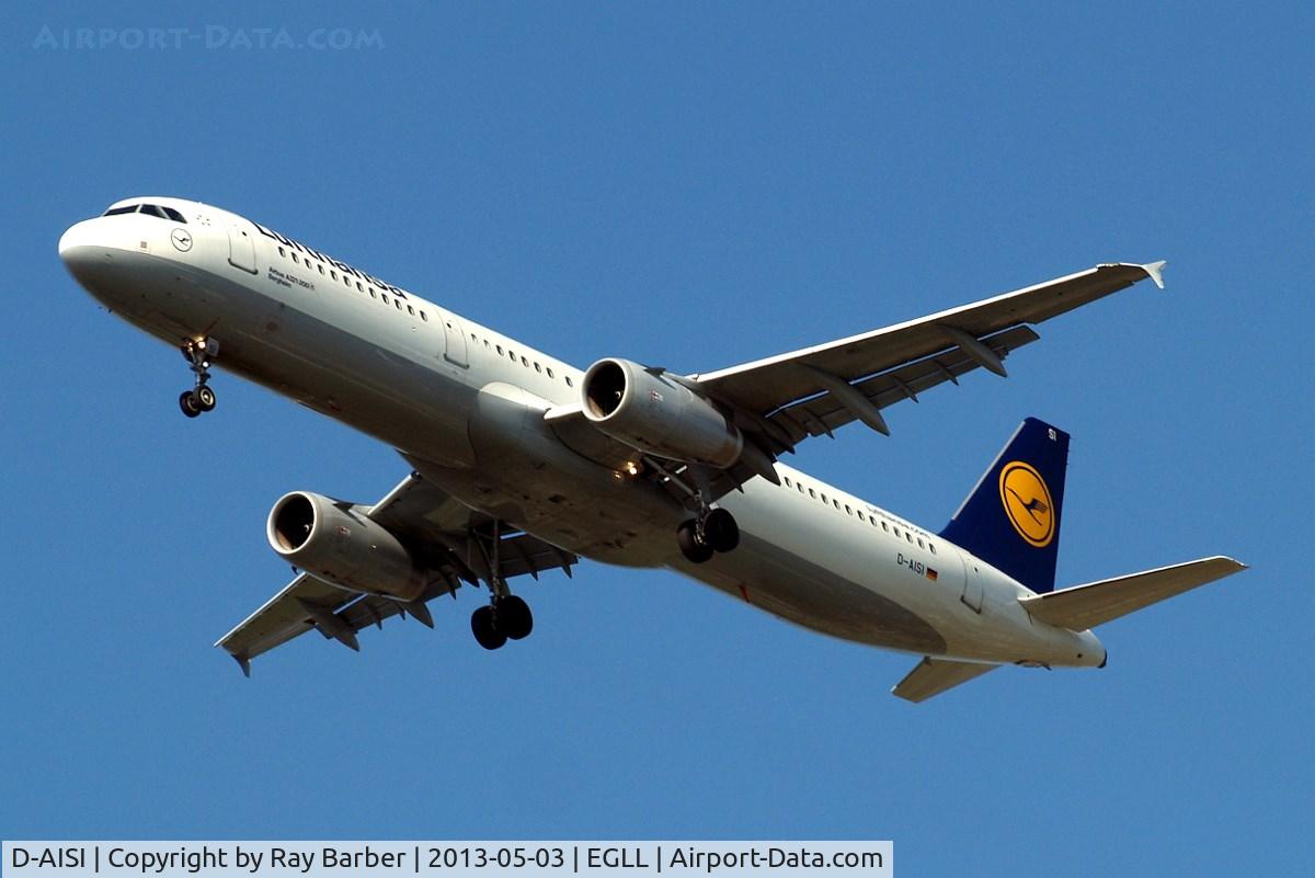 D-AISI, 2007 Airbus A321-231 C/N 3339, Airbus A321-231 [3339 (Lufthansa) Home~G 03/05/2013