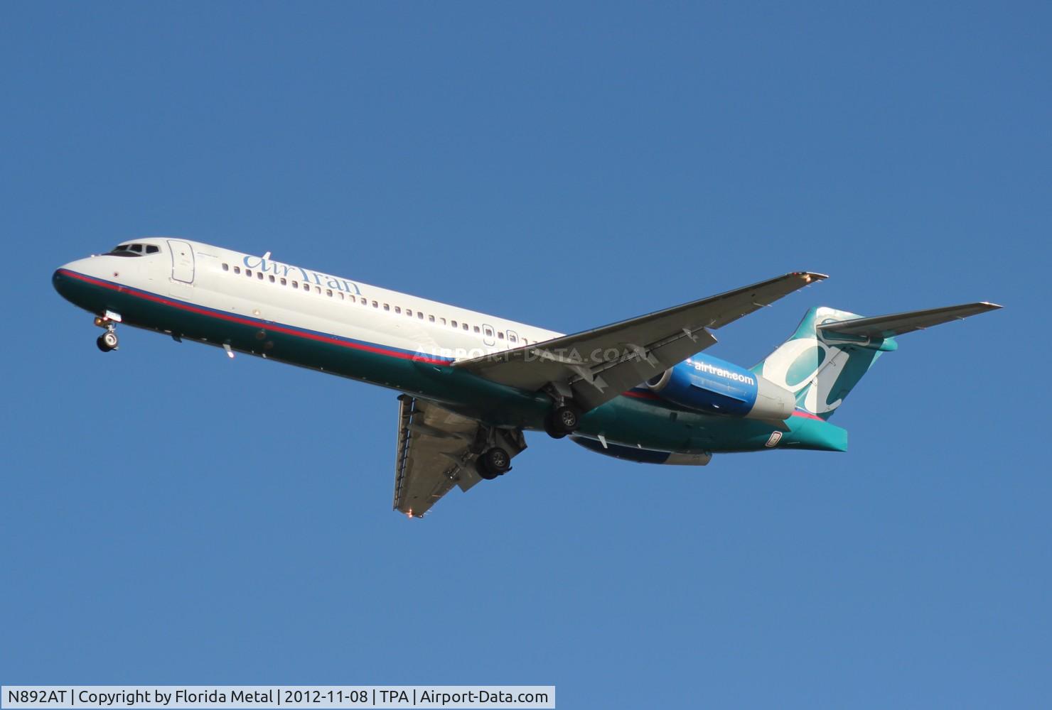 N892AT, 2004 Boeing 717-200 C/N 55044, Air Tran 717