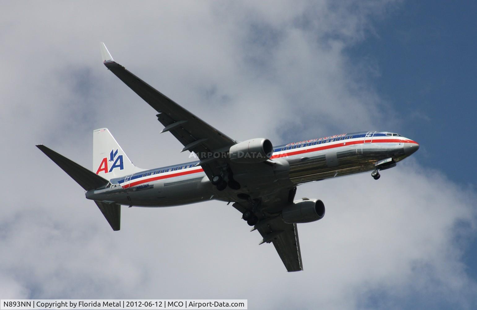 N893NN, 2012 Boeing 737-823 C/N 33316, American 737