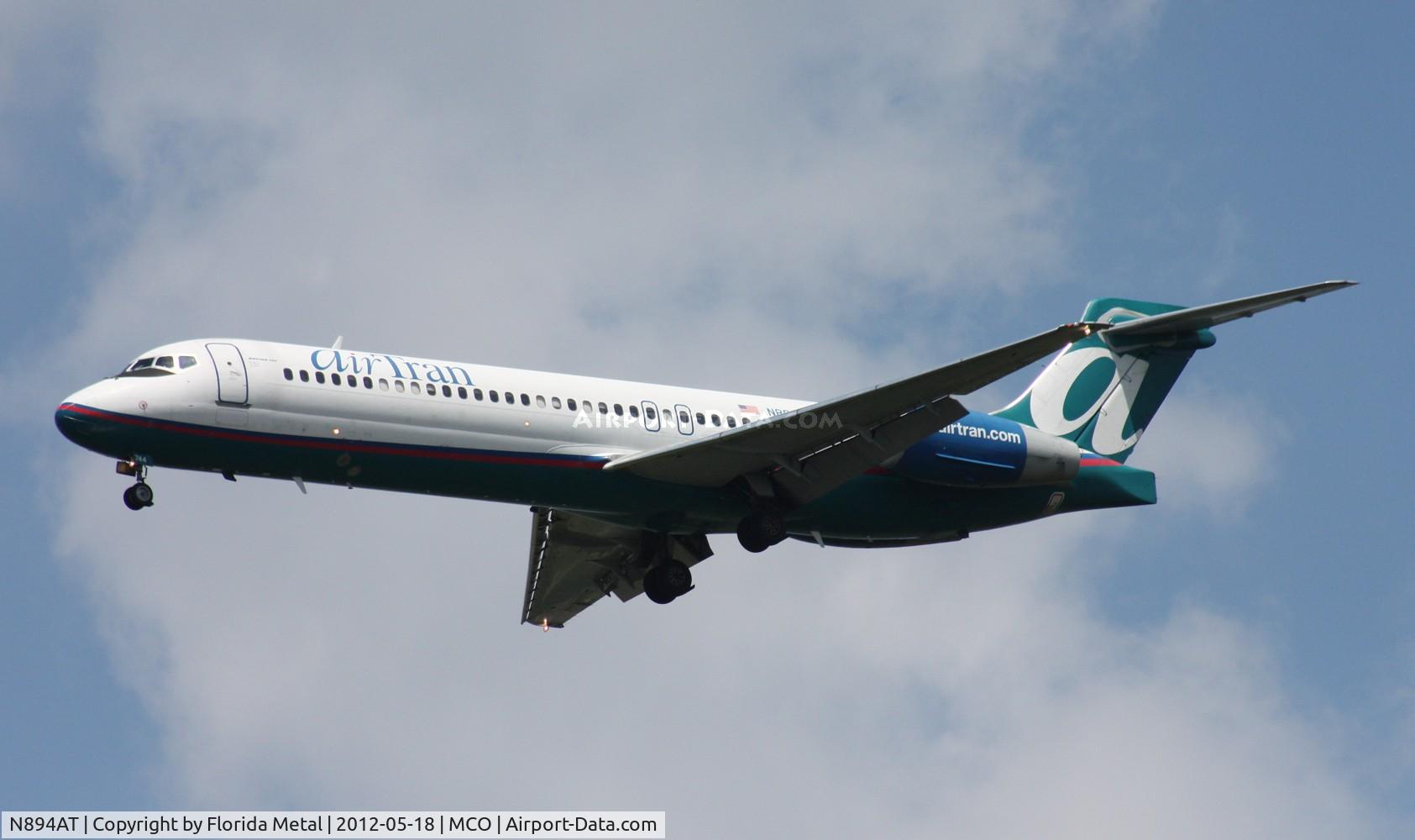 N894AT, 2004 Boeing 717-200 C/N 55046, Air Tran 717