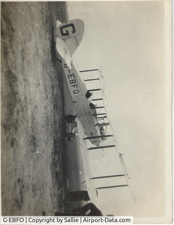 G-EBFO, De Havilland DH50 C/N 74, My Grandfather's photo