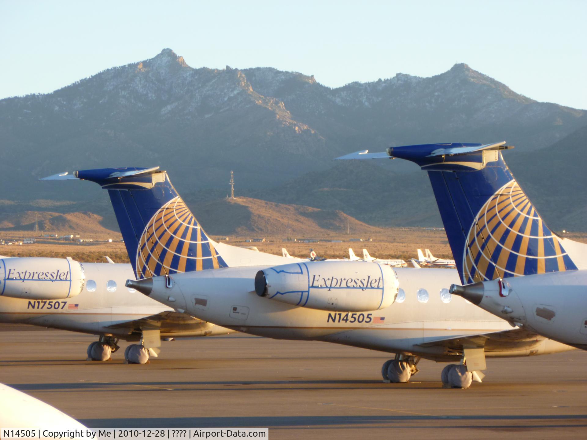 N14505, 1999 Embraer ERJ-135ER (EMB-135ER) C/N 145192, N14505 At a Boneyard