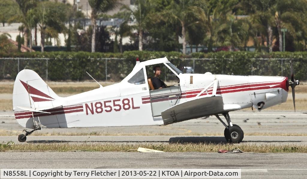N8558L, 1971 Piper PA-25-260 C/N 25-5418, 1971 Piper PA-25-260, c/n: 25-5418 - banner towing - at Torrance