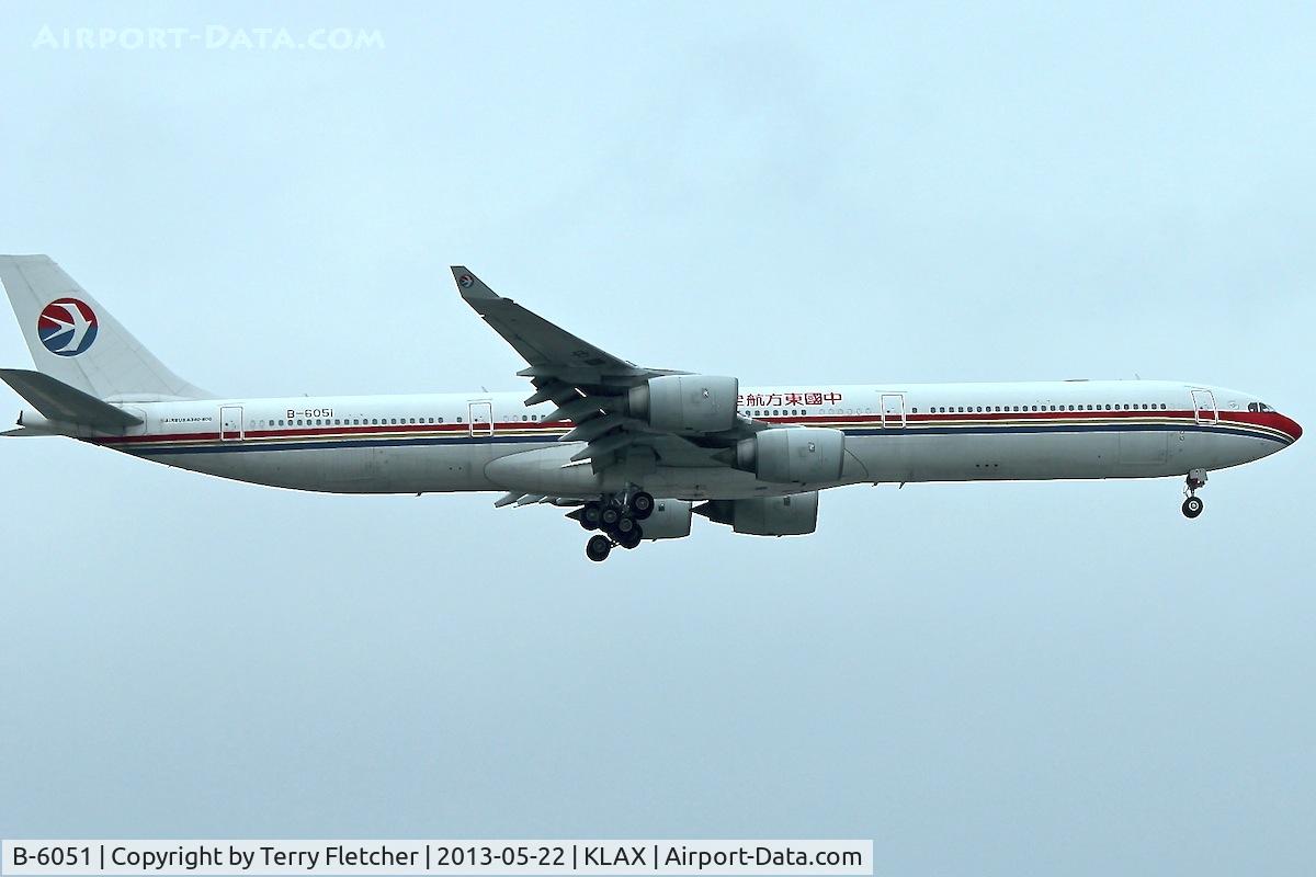 B-6051, 2003 Airbus A340-642 C/N 488, Airbus A340-642, c/n: 488  LAX