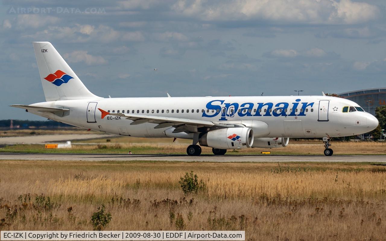 EC-IZK, 2004 Airbus A320-232 C/N 2223, departure via RW18W