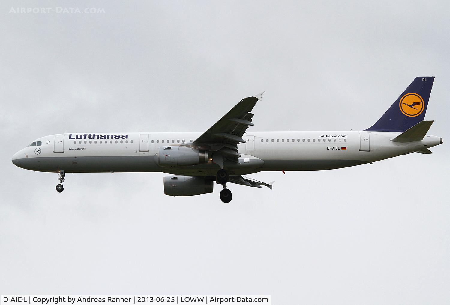 D-AIDL, 2011 Airbus A321-231 C/N 4881, Lufthansa Airbus A321
