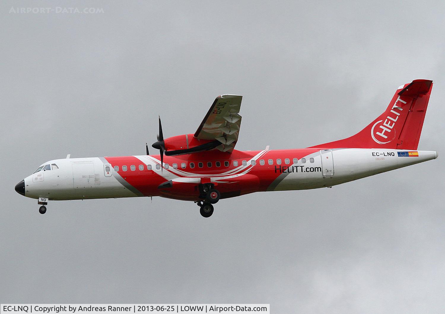 EC-LNQ, 1992 ATR 72-202 C/N 303, Helitt ATR 72