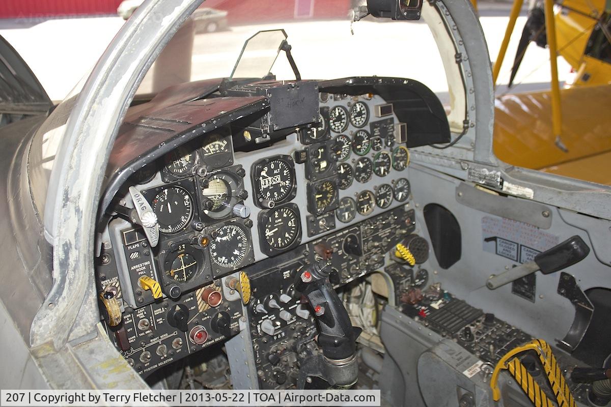 207, 1966 Northrop F-5A Freedom Fighter C/N N.7030, Cockpit of 1966 Northrop F-5A Freedom Fighter, c/n: N.7030