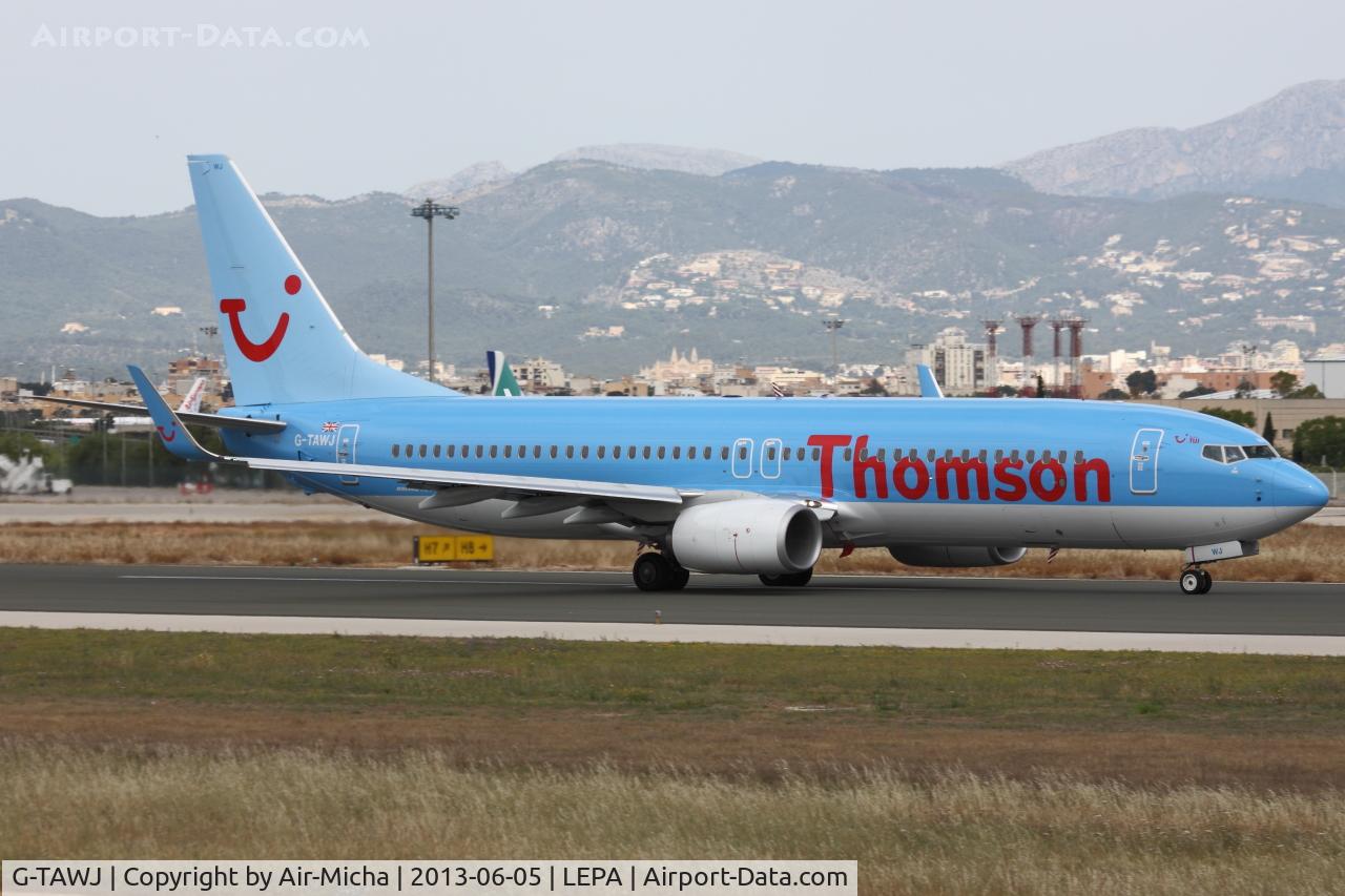 G-TAWJ, 2012 Boeing 737-8K5 C/N 38108, Thomson Airways