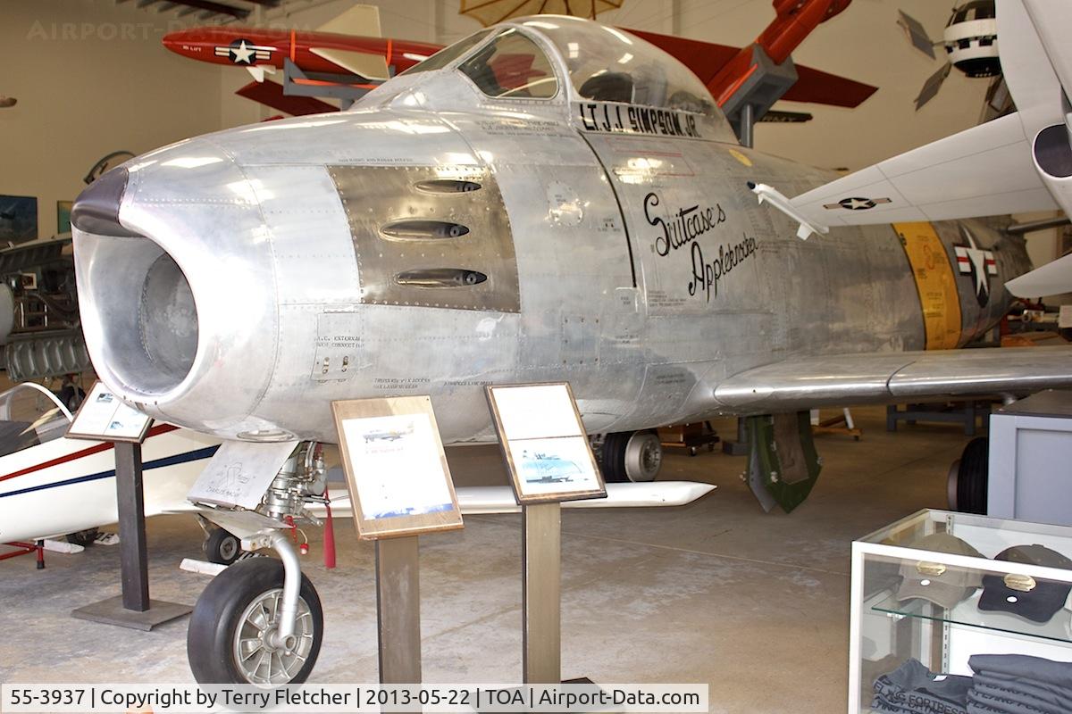 55-3937, 1955 North American F-86F-40 Sabre C/N 227-122, 55-3937 (FU-401), 1955 North American F-86F-40 Sabre, c/n: 227-122