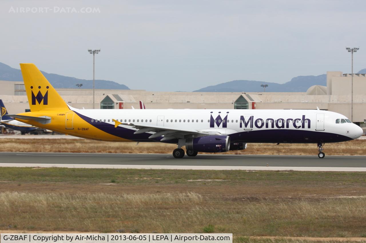 G-ZBAF, 2006 Airbus A321-231 C/N 2730, Monarch Airlines