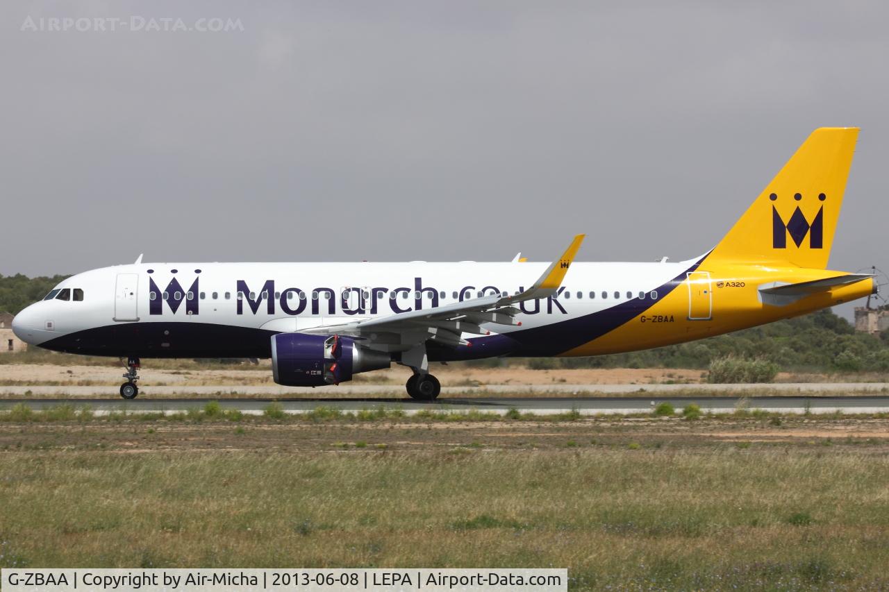 G-ZBAA, 2013 Airbus A320-214 C/N 5526, Monarch Airlines