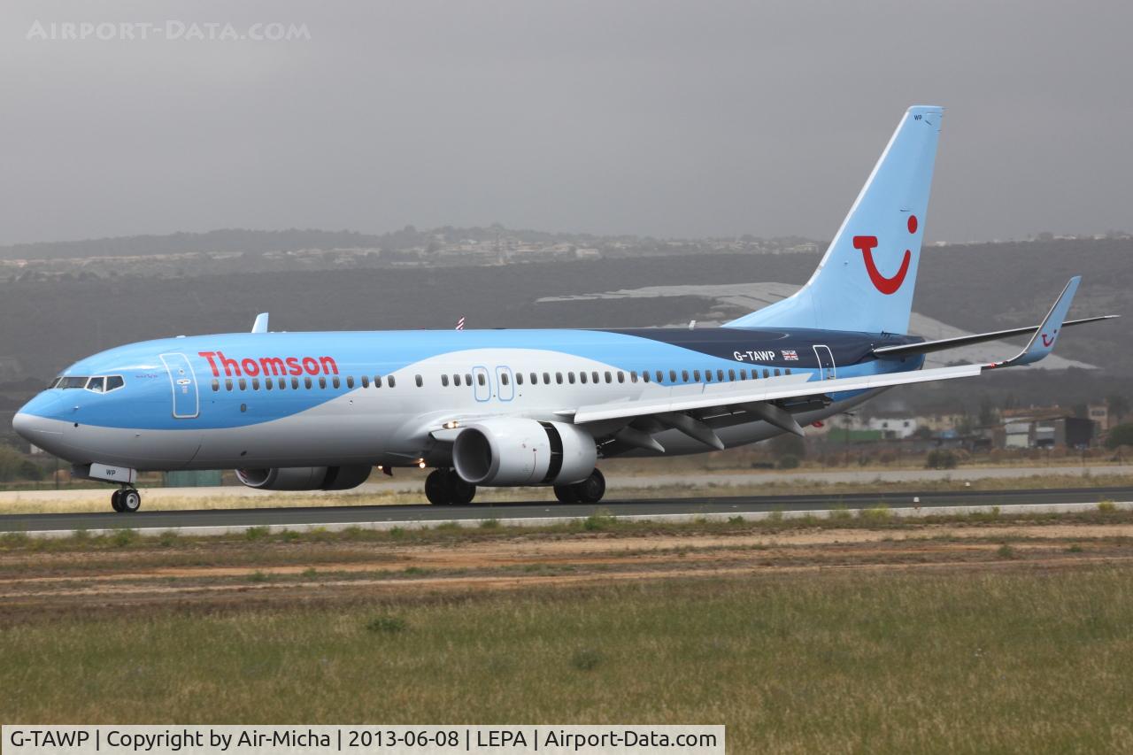 G-TAWP, 2013 Boeing 737-8K5 C/N 37257, Thomson Airways