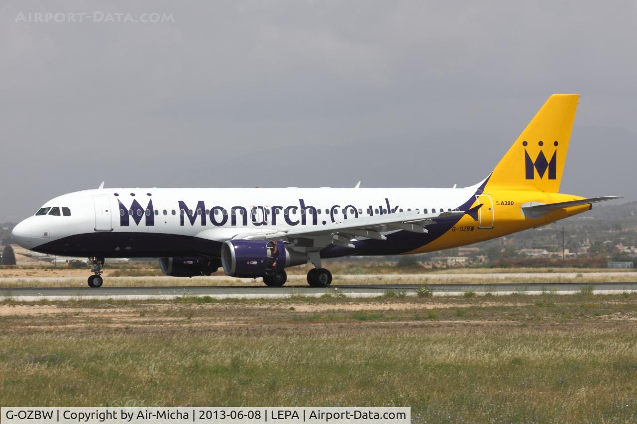 G-OZBW, 2001 Airbus A320-214 C/N 1571, Monarch Airlines