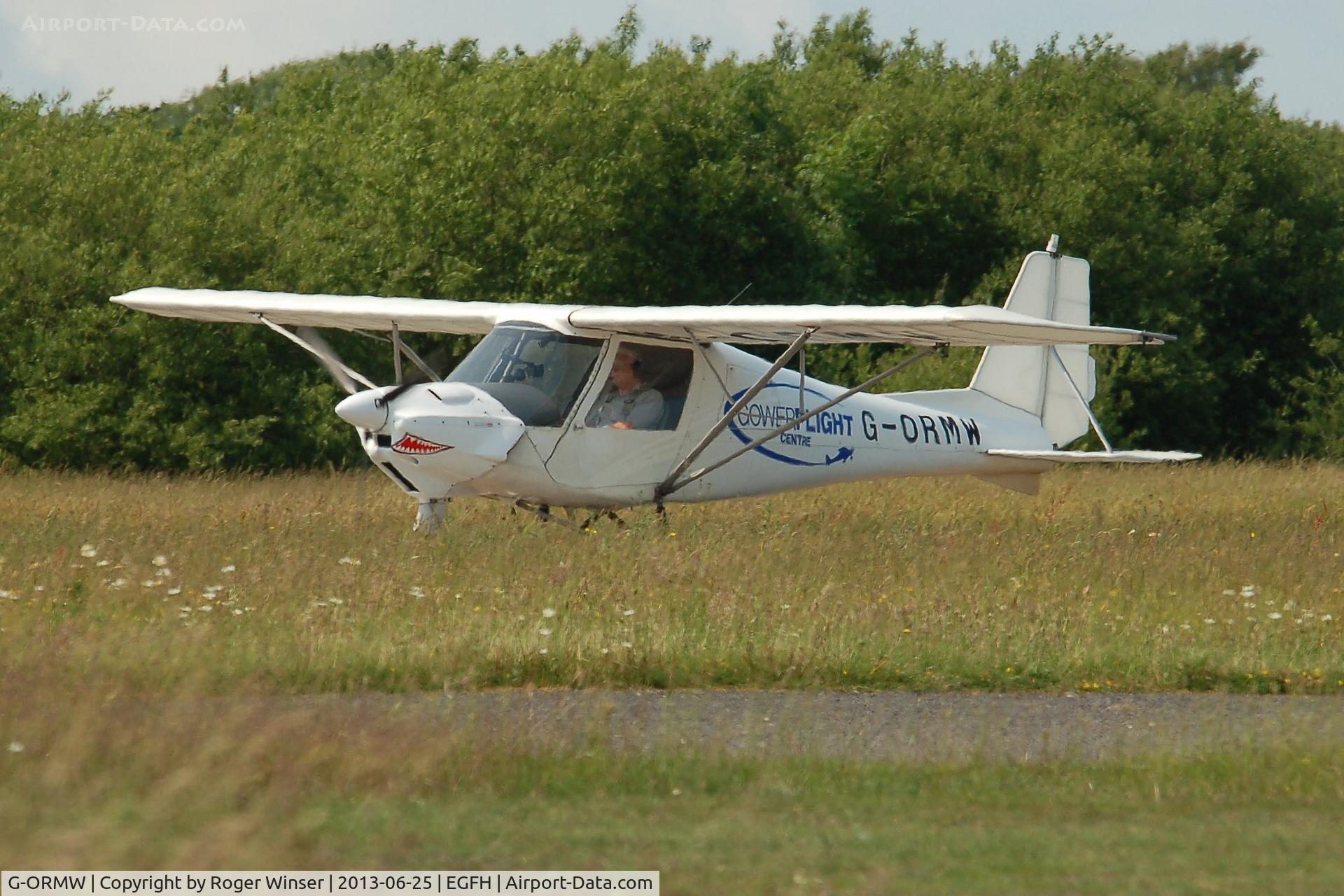 G-ORMW, 2005 Comco Ikarus C42 FB100 C/N 0501-6653, Resident FB100 operated by Gower Flight Centre.
