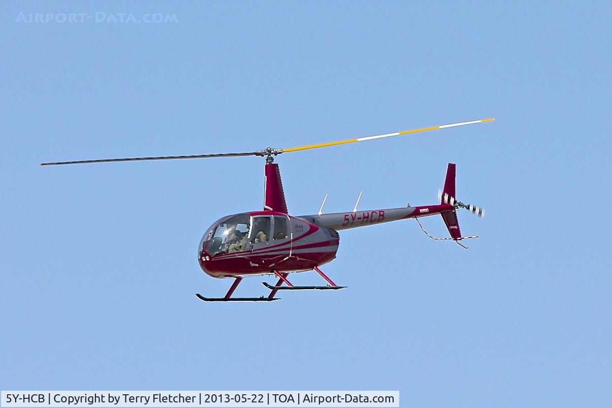 5Y-HCB, Robinson R44 Raven II C/N Not found 5Y-HCB, Kenyan registered Robinson R44 Raven II at Torrance Municipal CA