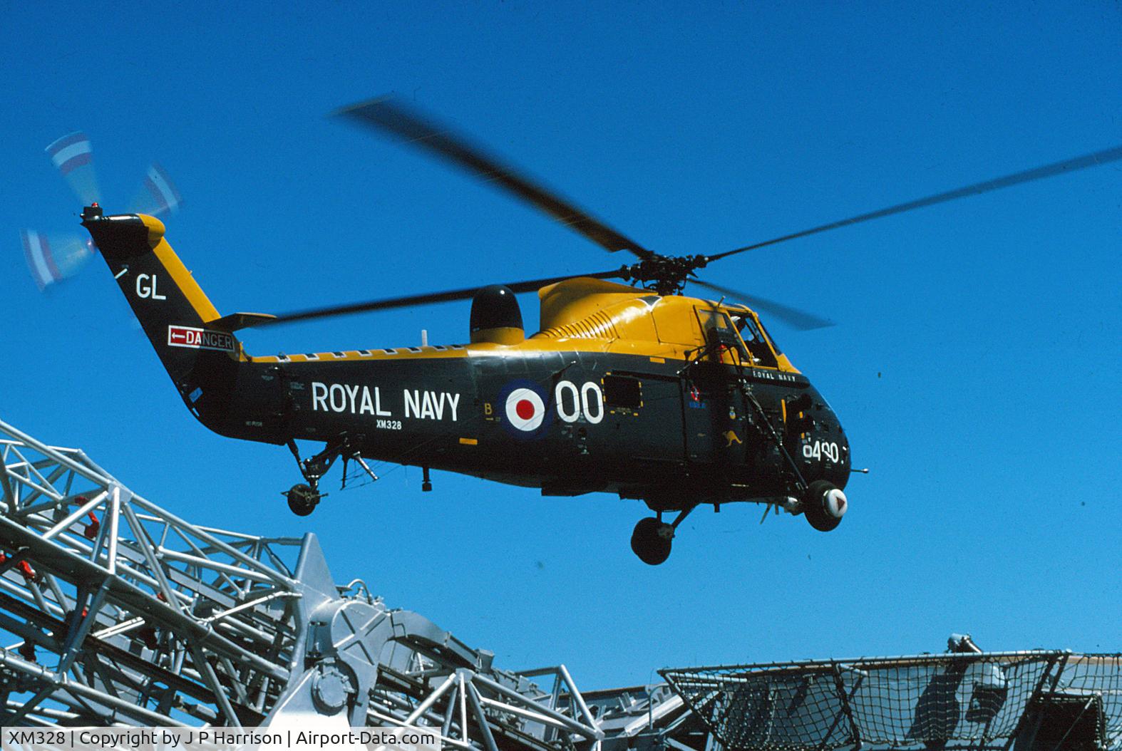 XM328, 1960 Westland Wessex HAS.3 C/N WA009, At Dunedin, NZ, early 1976
